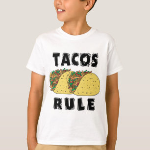 Tacos-Regel scherzt T - Shirt