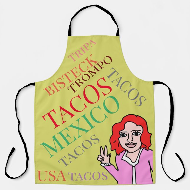 Tacos Schürze (Vorderseite)