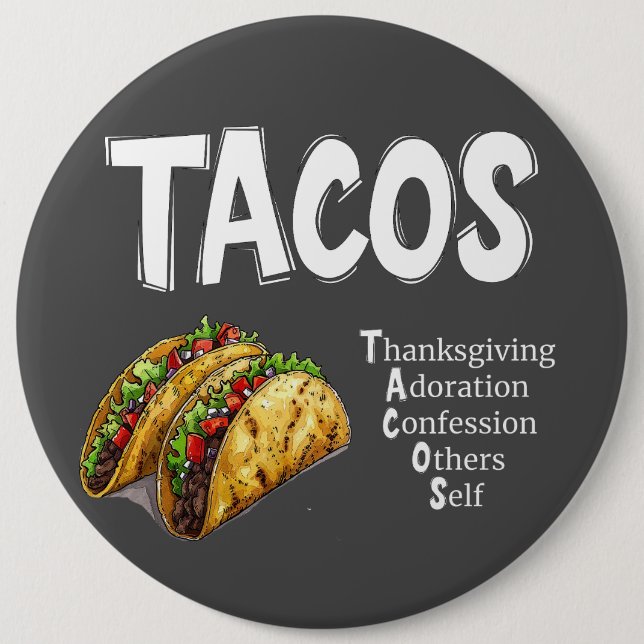 TACOS-Taste Button (Vorderseite)