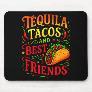 Tacos und Freunde - Cinco-Mayo-Spaß Mousepad