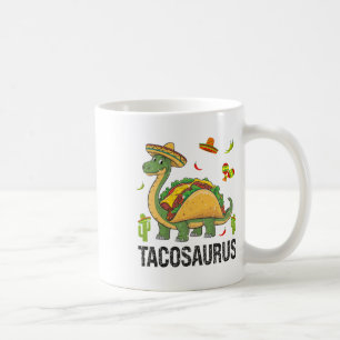 Tacosaurus Dinosaur Taco T Rex Funny Cinco De Mayo Kaffeetasse