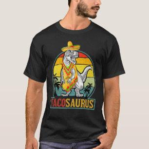 Tacosaurus Rex Cinco De Mayo Kleinkind Mexican Som T-Shirt