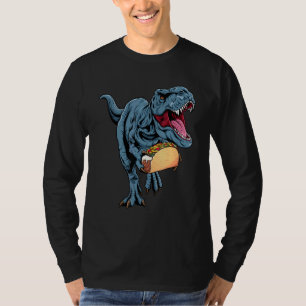 Tacosaurus Rex Taco Kleinkind Mexican Sombrero Pon T-Shirt