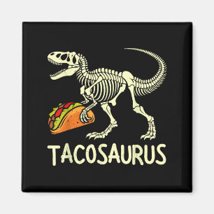 Tacosaurus Skelett Dinosaurier T Rex Kinder Jungen Magnet