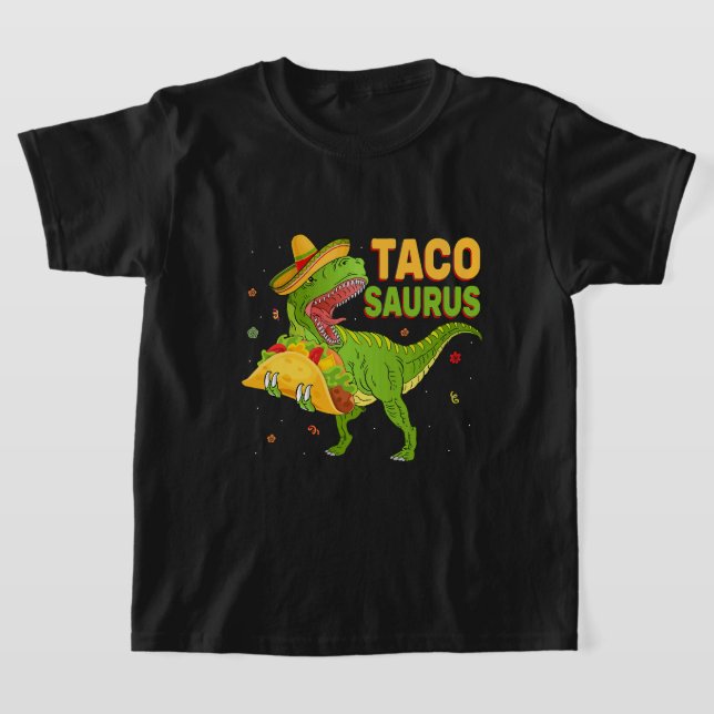 Tacosaurus Taco Saurus Cinco de Mayo Funny Taco Di T-Shirt (Ablage )