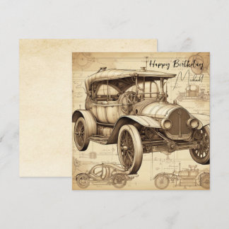 Tacot Imitate Vintage Abbildung personalisiert SC