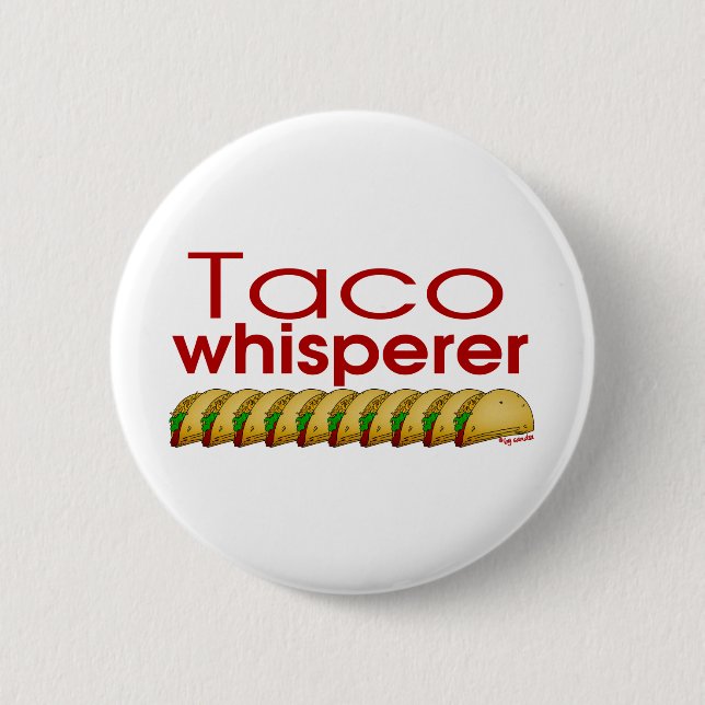 TacoWhisperer Button (Vorderseite)