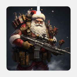 Tactic Santa Claus Urlaub Ornament Aus Metall
