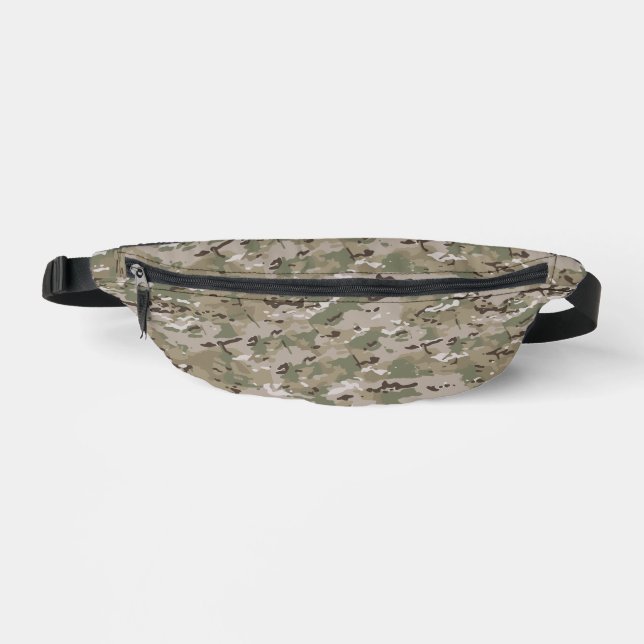 Tactical Camo Pattern Bauchtasche (Vorderseite)