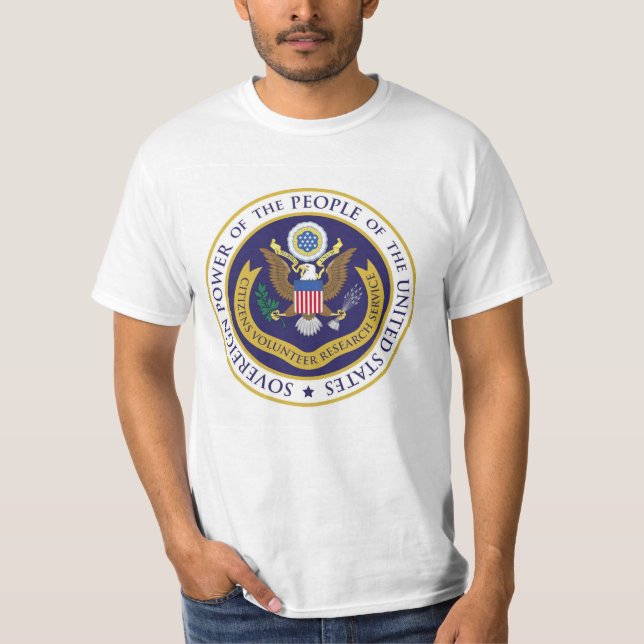 Tactical Civics™ CVRS Siegel T - Shirt (Vorderseite)