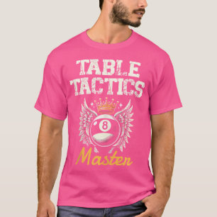 Tactics Master Pool Billiard T-Shirt