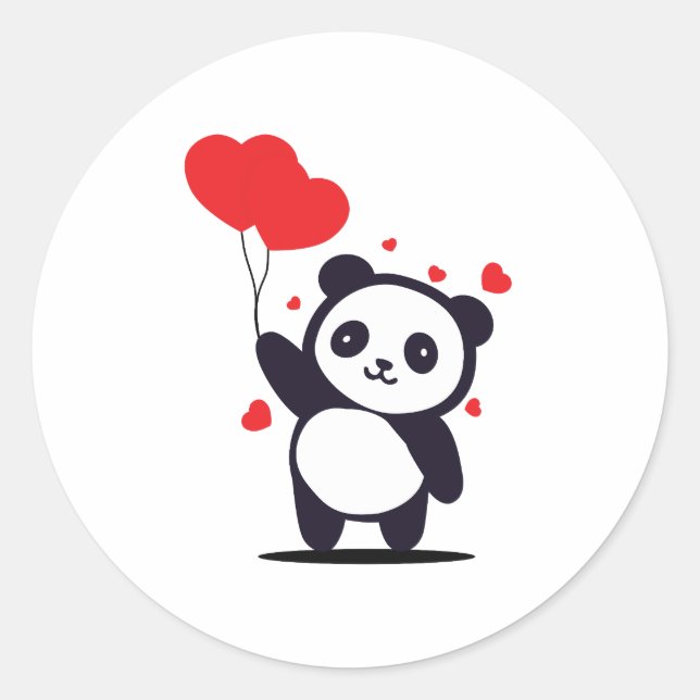 Taddy Runder Aufkleber (Vorderseite)