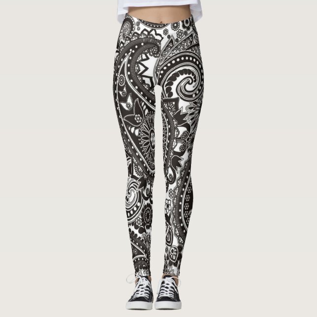 Tadellos Paisley Leggings (Vorderseite)