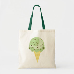 Tadellose Schokoladensplitter-Eiscreme-Tasche Tragetasche