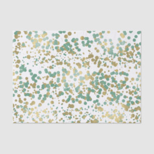 Tadelloser GoldConfetti Seidenpapier