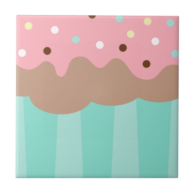 Tadelloser kleiner Kuchen Fliese (Vorderseite)