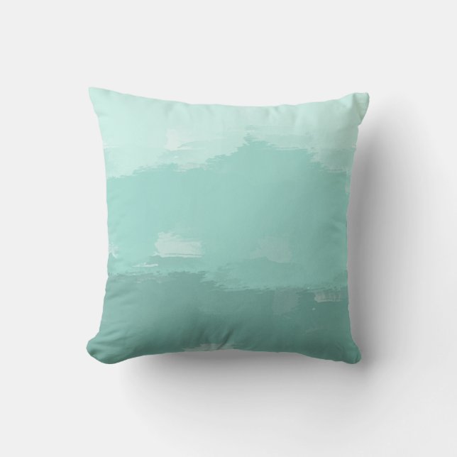 Tadelloses Aquarell Ombre Kissen (Vorderseite)