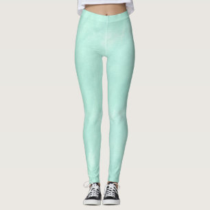 Tadelloses grünes Aquarell hellgrün Leggings