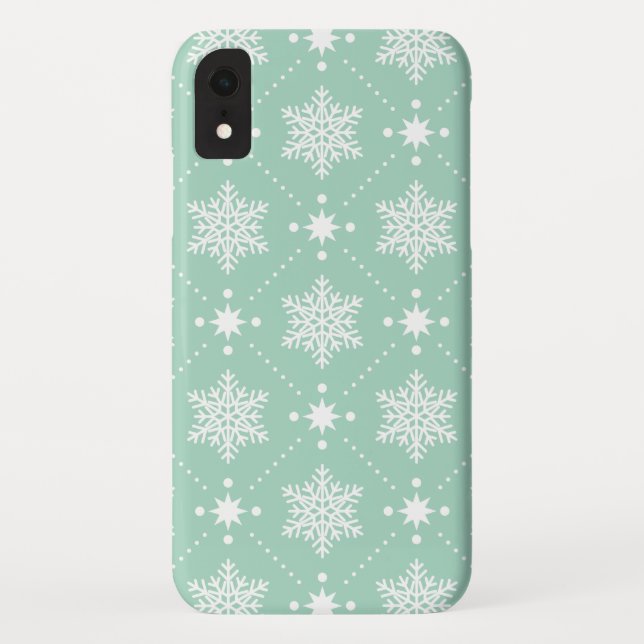 Tadelloses grünes weißes Case-Mate iPhone hülle (Rückseite)