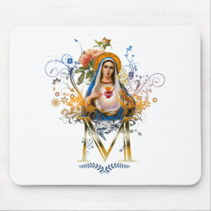 Tadelloses Herz von Mary Mousepad