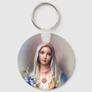 Tadelloses Herz von Mary Schlüsselanhänger