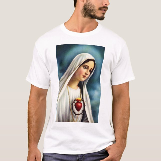 Tadelloses Herz von Mary T-Shirt (Vorderseite)