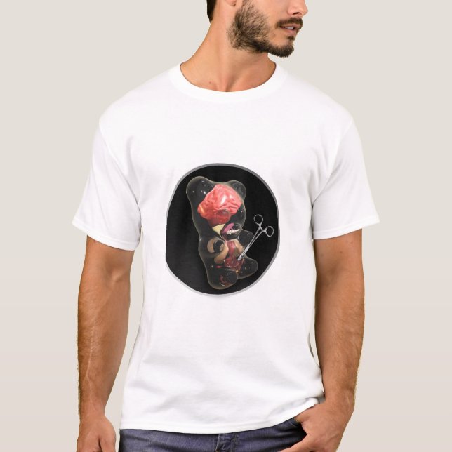 Tadelloses Konfektionsartikel-Weiß T-Shirt (Vorderseite)