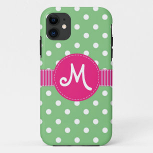Tadelloses u. weißes Tupfen-Band Personalizable Case-Mate iPhone Hülle