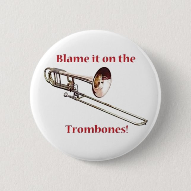 Tadeln Sie die Trombones Button (Vorderseite)