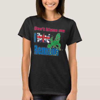Tadeln Sie mich nicht, den ich bleibe wählte T-Shirt