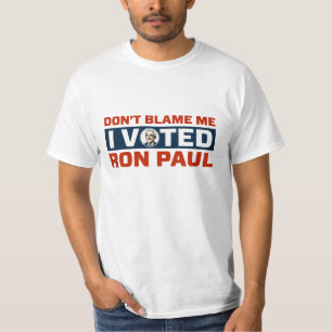 Tadeln Sie mich nicht, den ich für Ron Paul Shirts