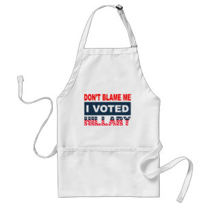 Tadeln Sie mich nicht, den ich Hillary wählte Schürze