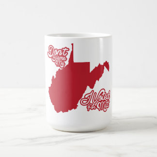 Tadeln Sie mich nicht, ich wählte für Mitt Romney Kaffeetasse