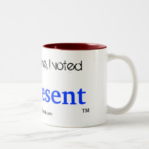 Tadeln Sie mich nicht, ich wählte Geschenk - Zweifarbige Tasse