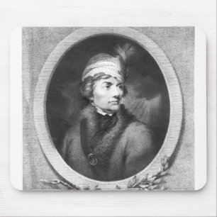 Tadeusz Kosciuszko, graviert durch Christiaan Mousepad