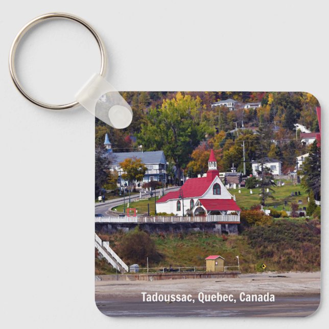 Tadoussac, Quebec, Kanada Schlüsselanhänger (Vorderseite)