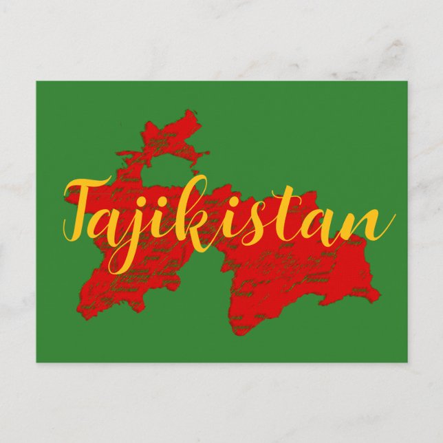 Tadschikistan Feiertagspostkarte (Vorderseite)