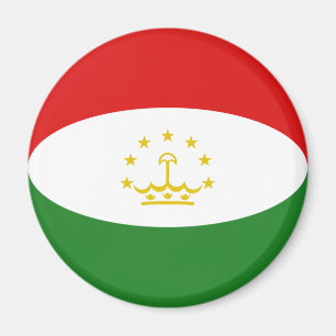 Tadschikistan Fischaugen-Flagge-Magnet Magnet