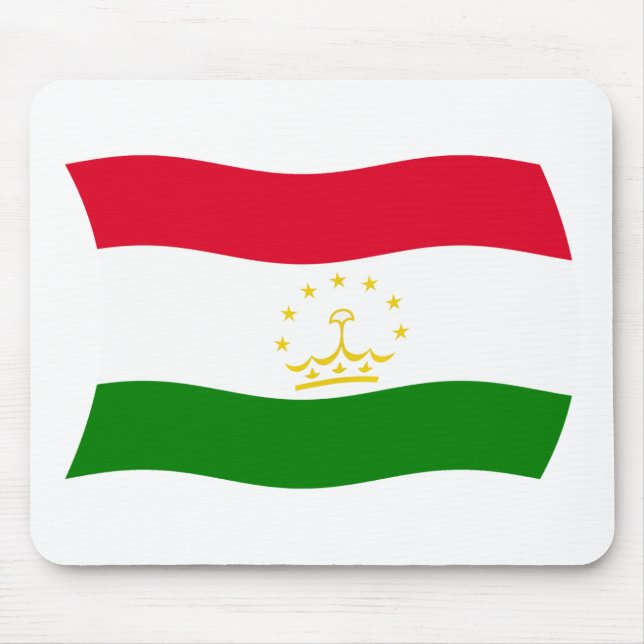 Tadschikistan Flag Mousepad (Vorne)