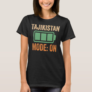 Tadschikistan-Modus für Akkudesign T-Shirt