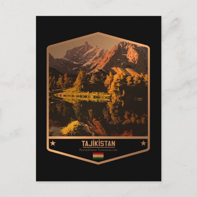 Tadschikistan Postkarte (Vorderseite)