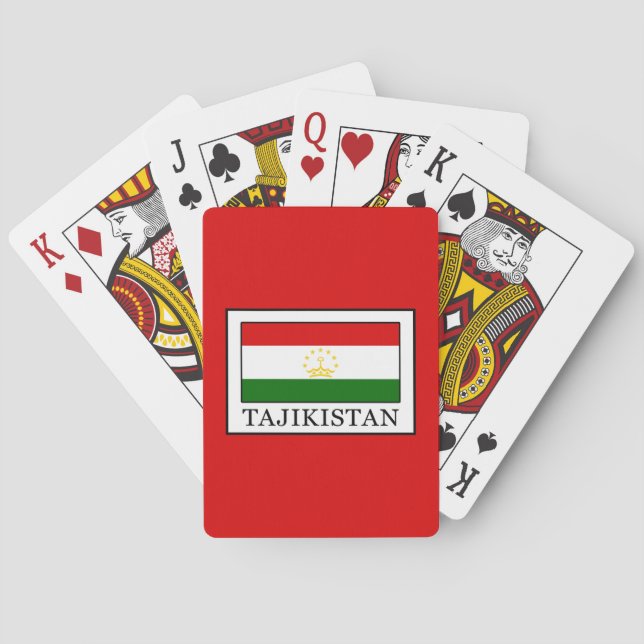 Tadschikistan Spielkarten (Rückseite)