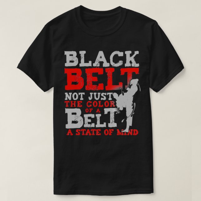 Taekwondo Black Belt Gift Shirt (Design vorne)