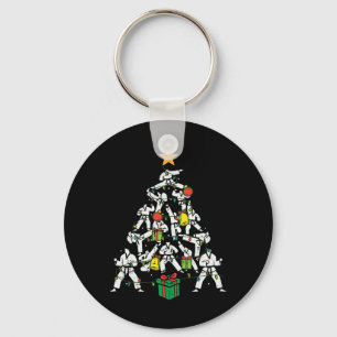 Taekwondo Christmas Tree Xmas Martial Arts Karate Schlüsselanhänger