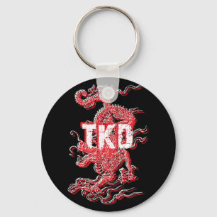 Taekwondo-Drache-Schlüsselanhänger Schlüsselanhänger
