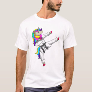 Taekwondo Einhorn Tae Kwon Do Martial Art Student  T-Shirt