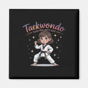 Taekwondo Fuels Dieses Girl's Soul Black Belt Tae Magnet