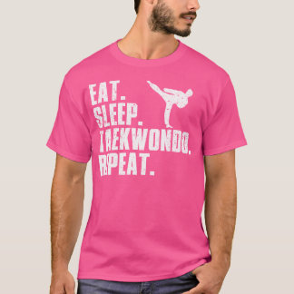 Taekwondo für Boys Girls Tae Kwon Do Fighter T-Shirt