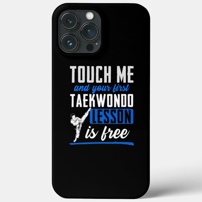Taekwondo für Kinder Männer Frauen Mädchen sich se Case-Mate iPhone Hülle (Rückseite)