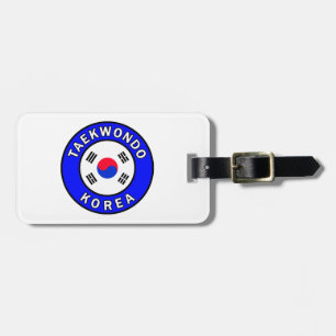 Taekwondo Gepäckanhänger